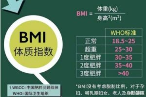 如何控制BMI？